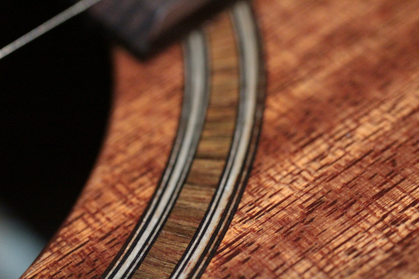 S & P Woodland Pro Folk Mahogany HG A3T