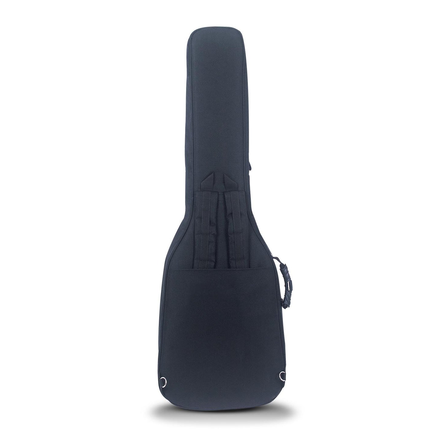 CRDG105C black classical guitar gig bag with neck foam rest, padded straps and front pockets