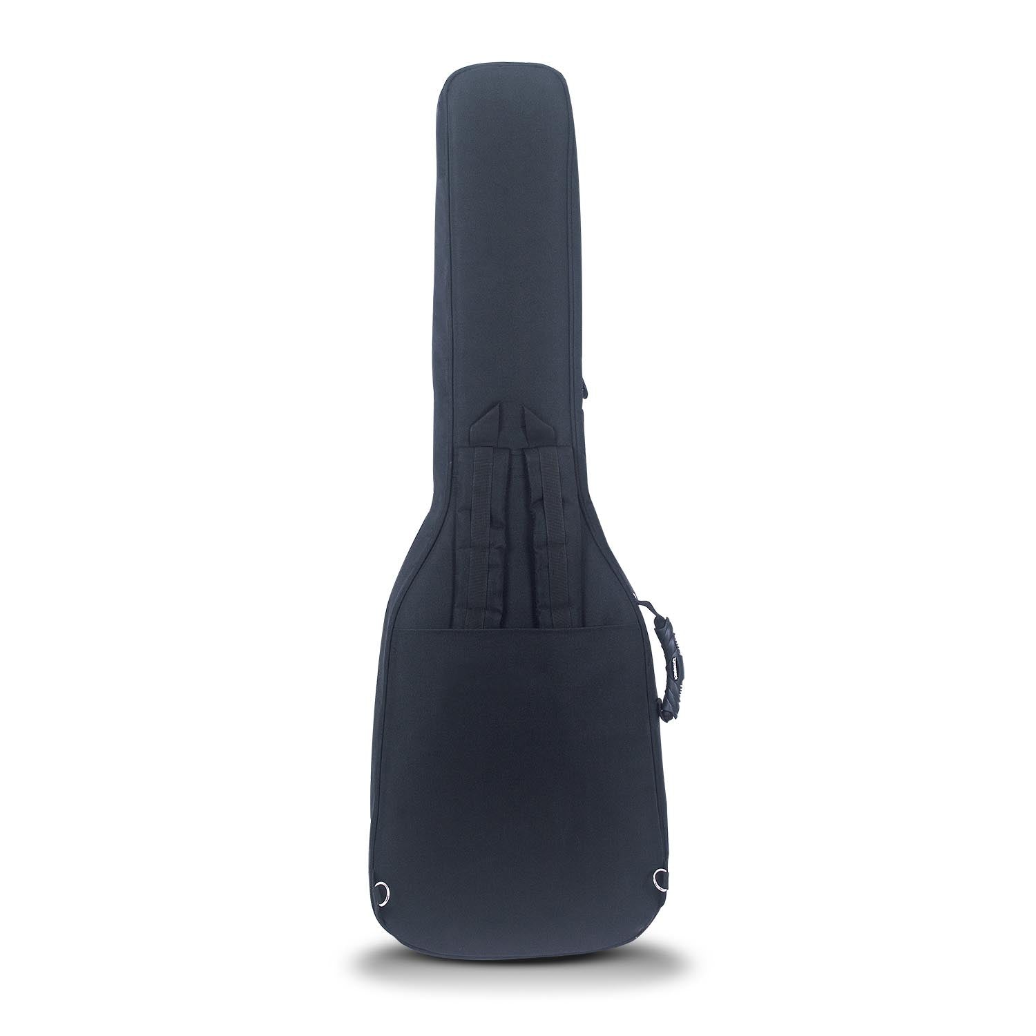 CRDG105C black classical guitar gig bag with neck foam rest, padded straps and front pockets