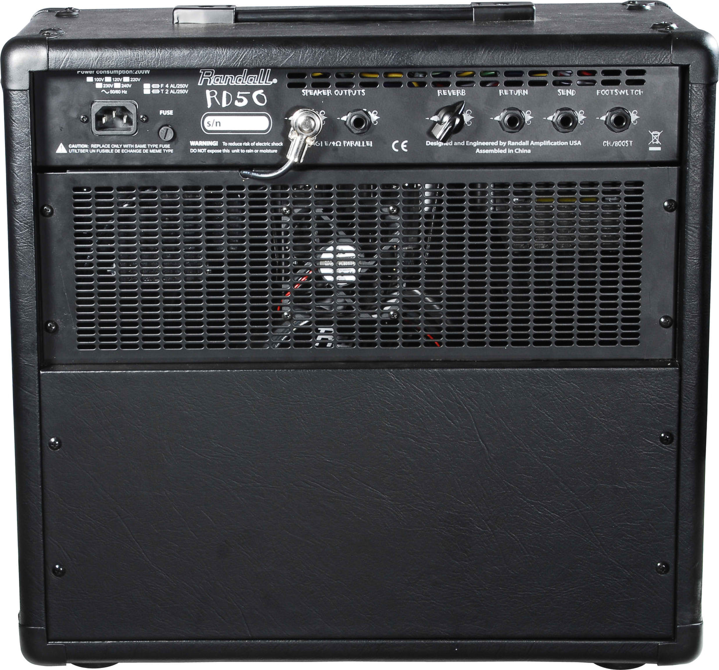 [Randall] [RD-50CE Diavlo] - All-Tube 50W Guitar Combo Amp For Versatile Studio And Stage Tones
