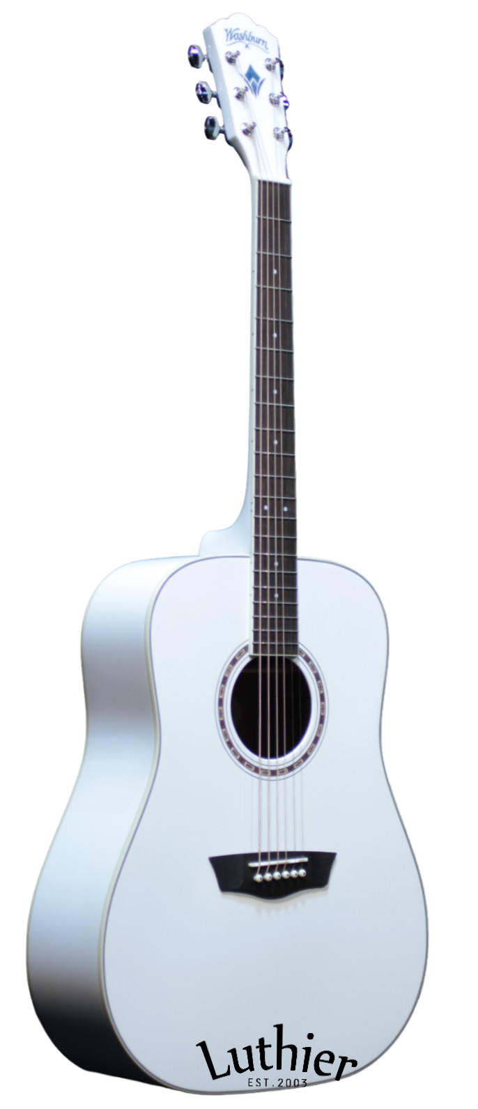 Washburn WD10SWH white gloss