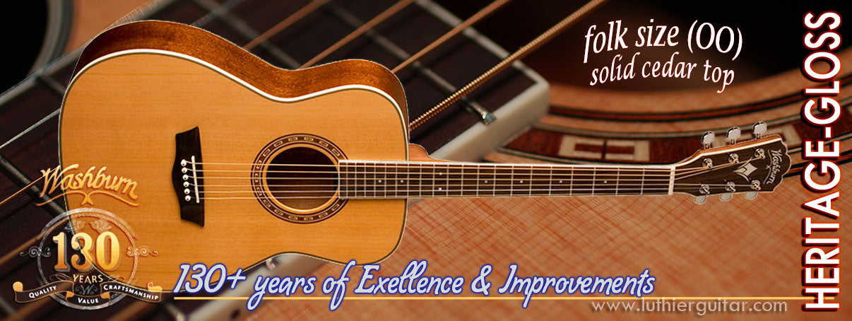 Washburn WF11S Folk Cedar